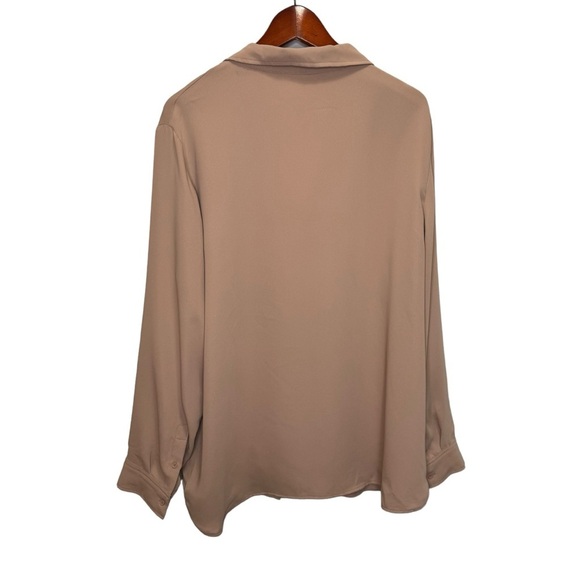 Aritzia Babaton Monocle Shirt Size 2XL Neutral Minimalist - Picture 10 of 13